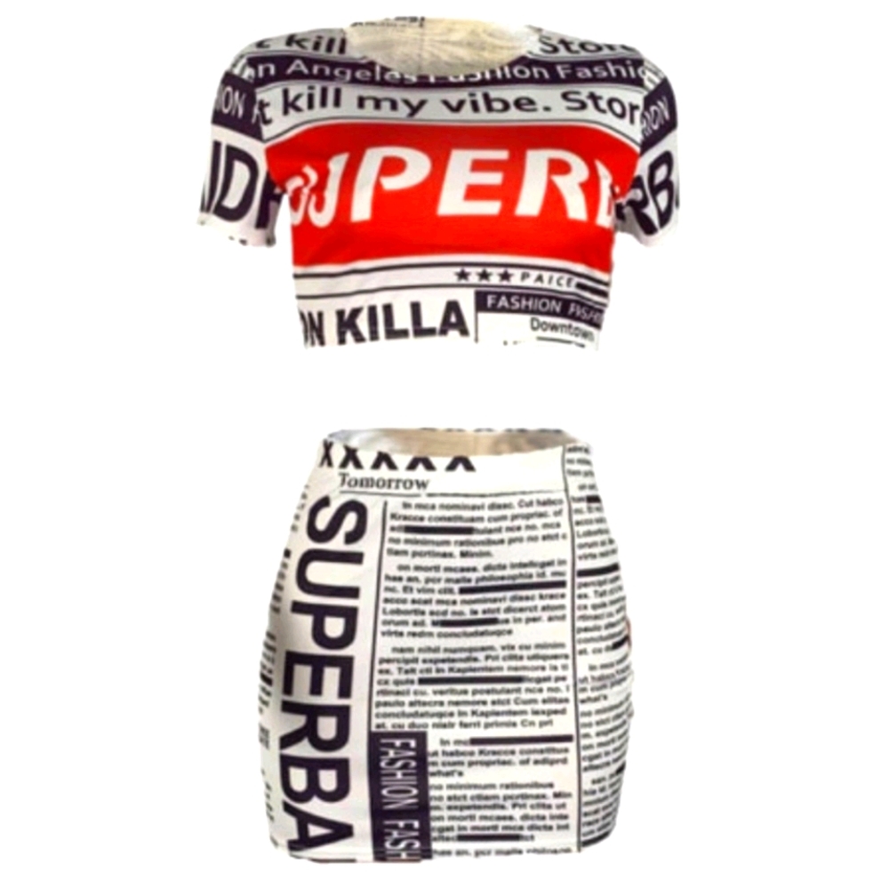 📰 Newspaper📰 Print Two-Piece Set